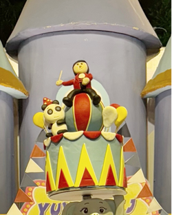 Grand Carnival Anti-Gravity Theme Cake – 3 Tier